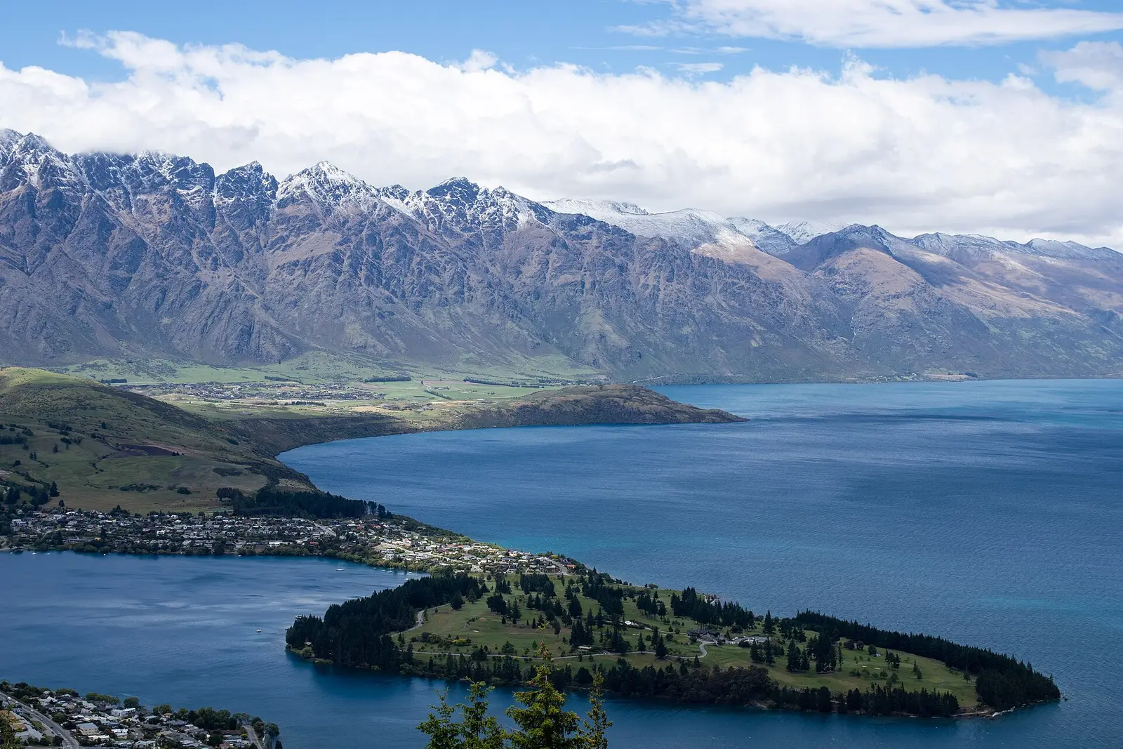 The Remarkables above Lake Wakatipu near Queenstown